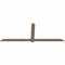 Ekena Millwork Eugene Smooth Timber Gable Bracket, Douglas Fir, 108"W x 40"H x 1 1/2"D x 5 1/2"F, 9/12 Pitch GBW108X40X0206EUG00SDF - alternate 4